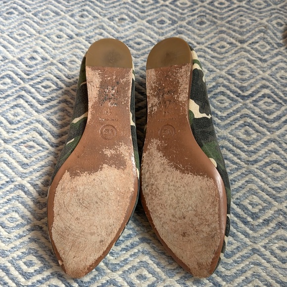 Veronica Beard Canvas Camo Loafers - Picture 6 of 7